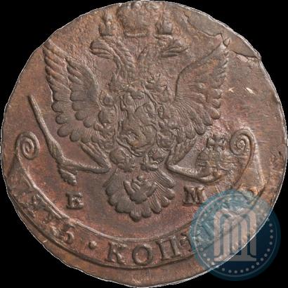 Фото 5 копеек 1781 года ЕМ 