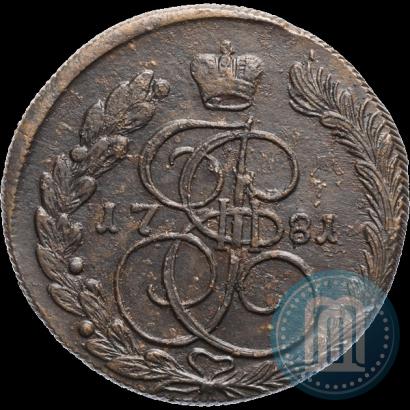 Фото 5 копеек 1781 года КМ 