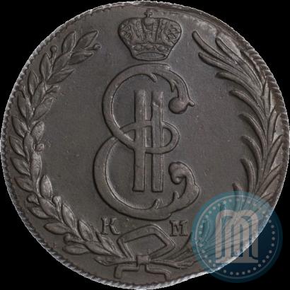 Фото 10 копеек 1781 года КМ 