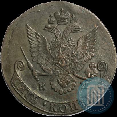 Фото 5 рублей 1780 года СПБ 