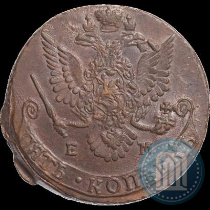 Фото 5 копеек 1783 года ЕМ 