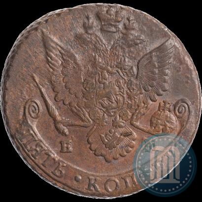 Фото 5 копеек 1784 года ЕМ 