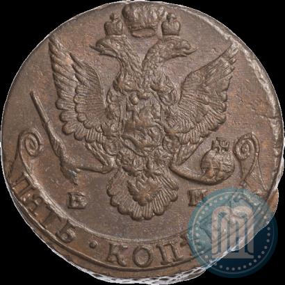 Фото 5 копеек 1786 года ЕМ 