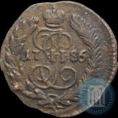 Фото Полушка 1786 года КМ 