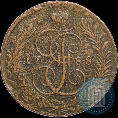 Фото 5 копеек 1788 года ММ 