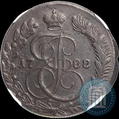 Фото 5 копеек 1788 года КМ 