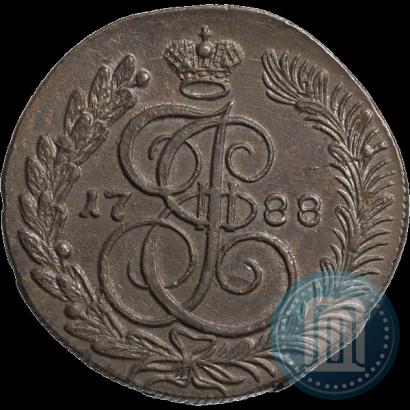 Фото 5 копеек 1788 года КМ 