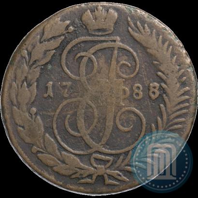 Фото 2 копейки 1788 года ТМ 