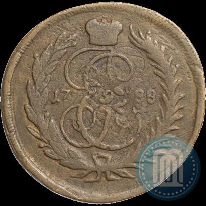 Фото 1 копейка 1788 года ММ 
