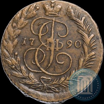 Фото 2 копейки 1790 года ЕМ 