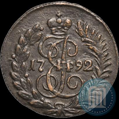 Фото Полушка 1792 года КМ 