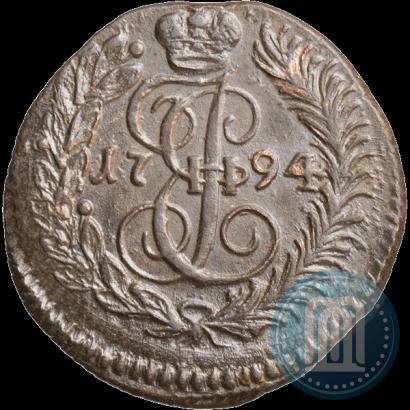 Фото Полушка 1794 года КМ 