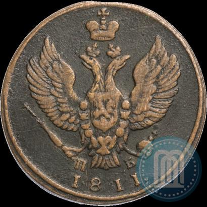 Фото 2 копейки 1811 года КМ-ПБ 