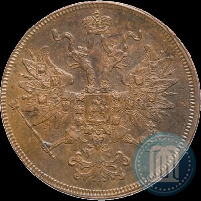 Picture 5 kopecks 1864 year ЕМ 