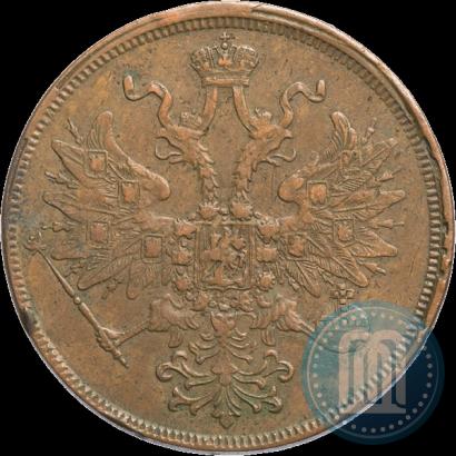 Picture 5 kopecks 1864 year ЕМ 