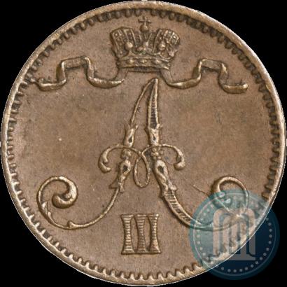 Фото 1 пенни 1888 года  