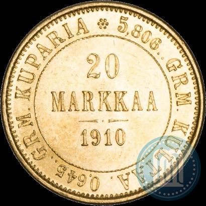 Picture 20 markkaa 1910 year L 