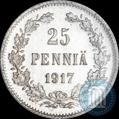 Picture 25 pennia 1917 year S 