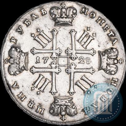 Picture 1 rouble 1728 year  "Type of 1728"