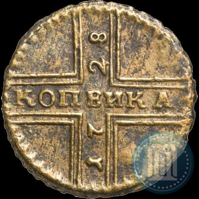 Picture 1 kopeck 1728 year МОСКВА 