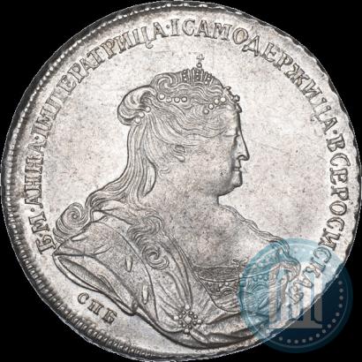 Picture 1 rouble 1738 year СПБ "Petersburg type"