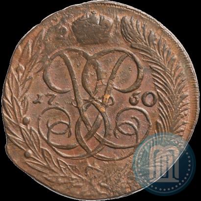 Picture 5 kopecks 1760 year  