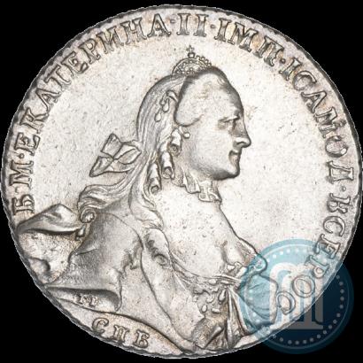 Picture 1 rouble 1763 year СПБ-ЯI 