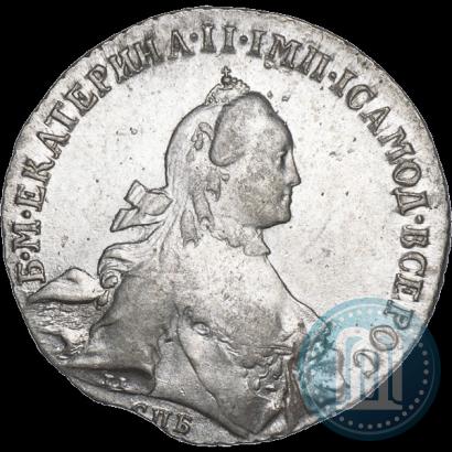 Picture 1 rouble 1765 year СПБ-ЯI 