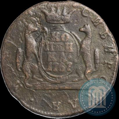 Picture 1 kopeck 1767 year  