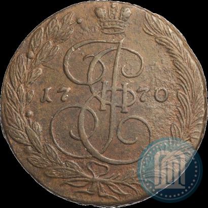 Picture 5 kopecks 1770 year ЕМ 