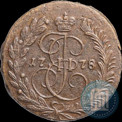 Picture 2 kopecks 1778 year ЕМ 