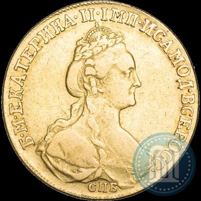 Picture 10 roubles 1779 year СПБ 