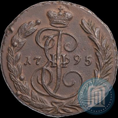 Picture 1 kopeck 1795 year ЕМ 