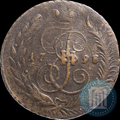 Picture 5 kopecks 1793 year ЕМ "Paul's restrike"