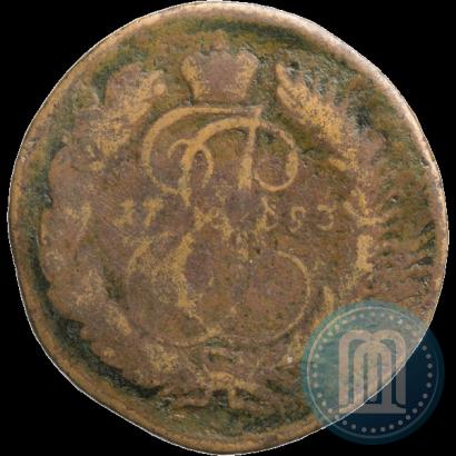 Picture 2 kopecks 1793 year ЕМ "Paul's restrike"