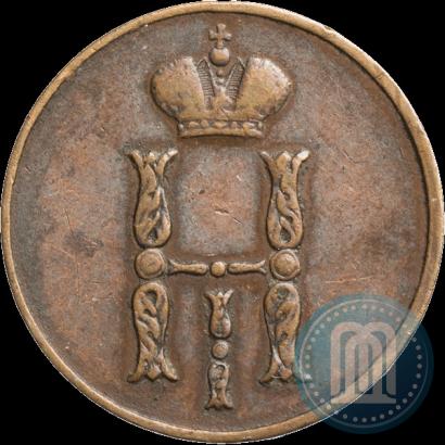 Picture 1 kopeck 1852 year ЕМ 