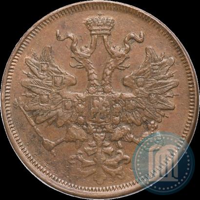 Picture 5 kopecks 1865 year ЕМ 
