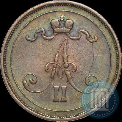 Picture 10 pennia 1876 year  