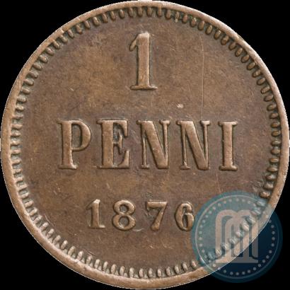 Picture 1 penni 1876 year  