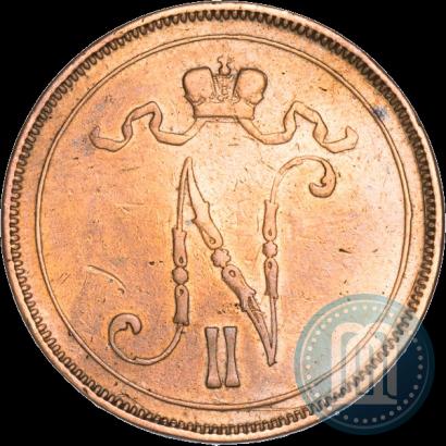 Фото 10 пенни 1895 года  