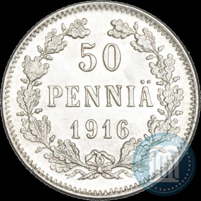 Фото 50 пенни 1916 года S 