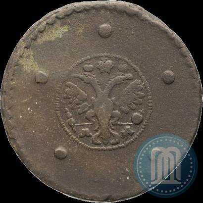 Picture 5 kopecks 1727 year МД 