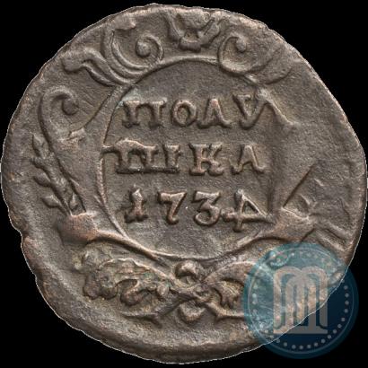 Picture Polushka 1734 year  