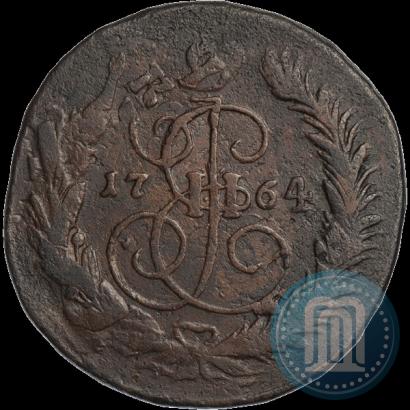 Фото 2 копейки 1764 года ЕМ 