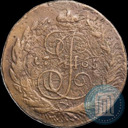 Фото 5 копеек 1765 года СПМ 