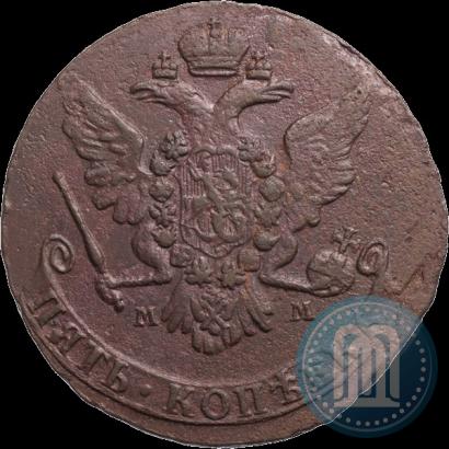 Фото 5 копеек 1766 года ММ 