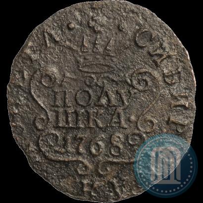 Фото Полушка 1768 года КМ 