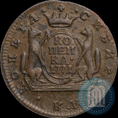 Фото 1 копейка 1771 года КМ 