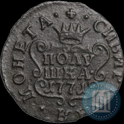Фото Полушка 1771 года КМ 