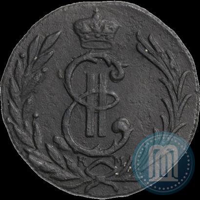 Фото 1 копейка 1776 года КМ 